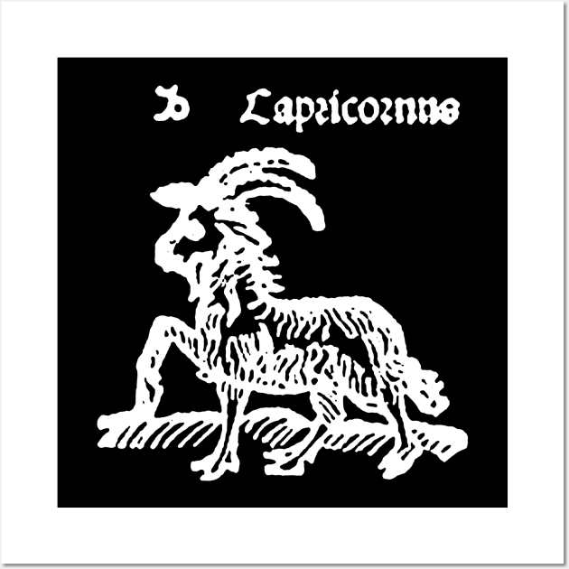 capricorn Wall Art by Our World Tree